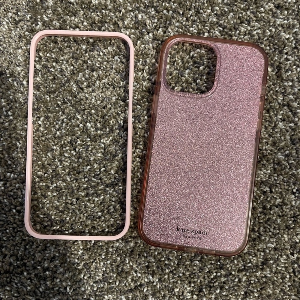 Kate spade glitter pink iPhone 13 pro max